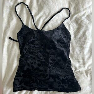 Princess Polly Black Floral Camisole US2